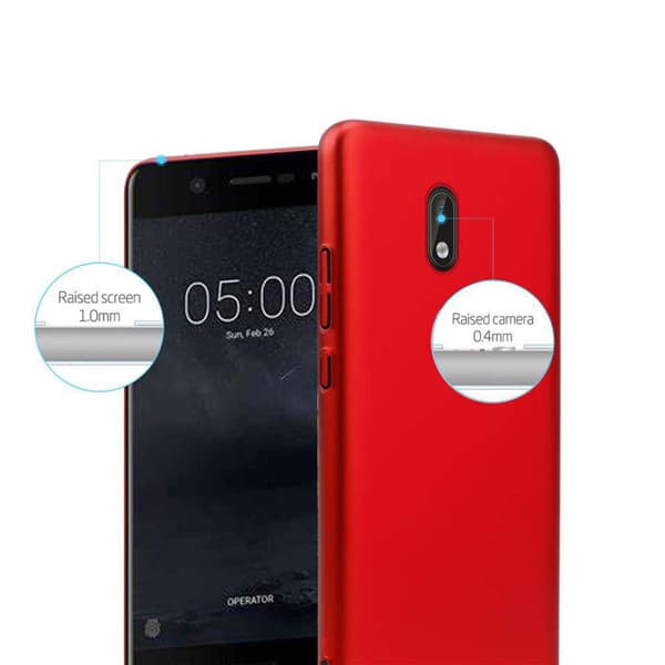 Nokia 3 2017 Suojakuori Hard Case Suojakotelo metallin näköinen suojus naarmuja ja iskuja vastaan
