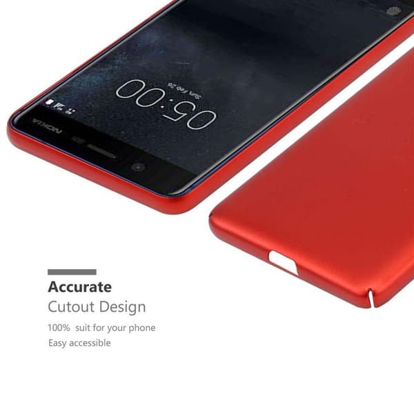 Nokia 3 2017 Suojakuori Hard Case Suojakotelo metallin näköinen suojus naarmuja ja iskuja vastaan