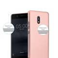 Pikkukuva 4 / 7: Nokia 3 2017 Suojakuori Hard Case Suojakotelo metallin näköinen suojus naarmuja ja iskuja vastaan