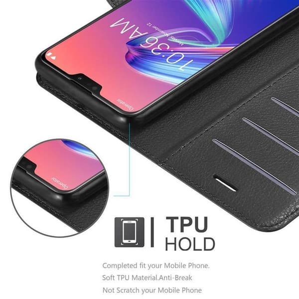 Asus ZenFone MAX PRO M2 (6.3 tum) Plånboksfodral Fodral Skal Case med magnetisk stängning, ståfunktion och kortplats