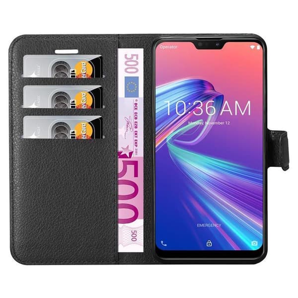 Asus ZenFone MAX PRO M2 (6.3 tum) Plånboksfodral Fodral Skal Case med magnetisk stängning, ståfunktion och kortplats