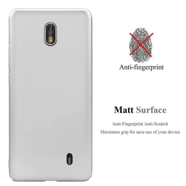 Hårt Nokia 1 2018 Fodral Skal Fodral Mobilskydd Hard Case Skyddsomslag i metalloptik mot repor och stötar
