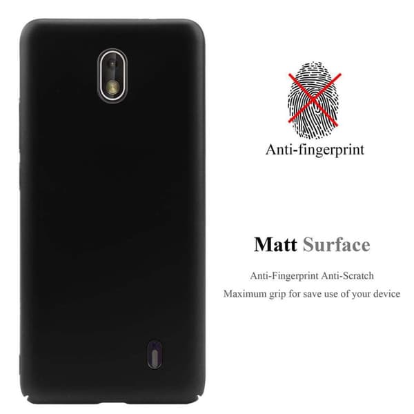 Hårt Nokia 1 2018 Fodral Skal Fodral Mobilskydd Hard Case Skyddsomslag i metalloptik mot repor och stötar
