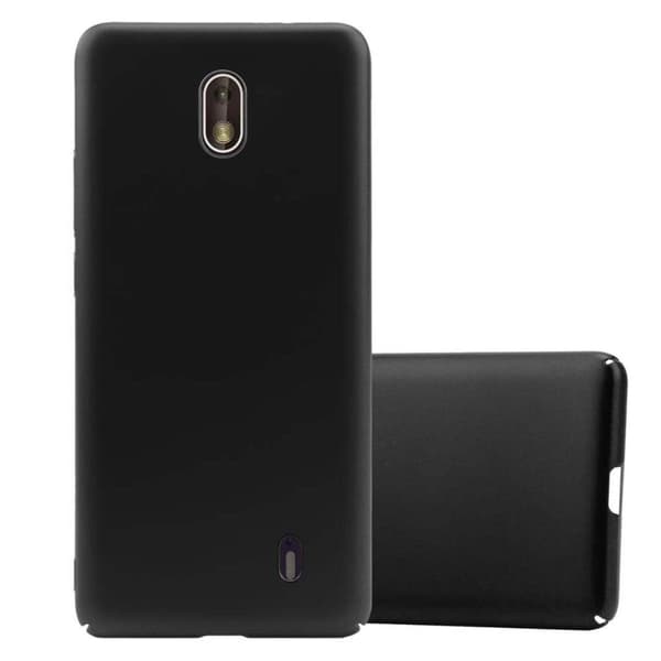 Hårt Nokia 1 2018 Fodral Skal Fodral Mobilskydd Hard Case Skyddsomslag i metalloptik mot repor och stötar METALL SVART