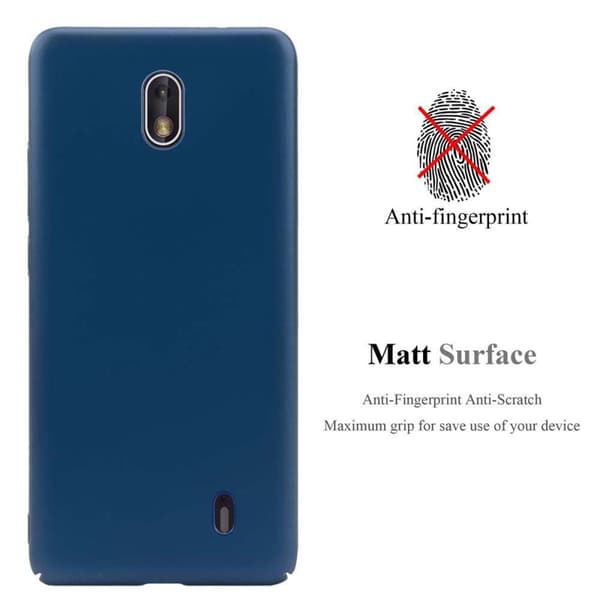 Hårt Nokia 1 2018 Fodral Skal Fodral Mobilskydd Hard Case Skyddsomslag i metalloptik mot repor och stötar