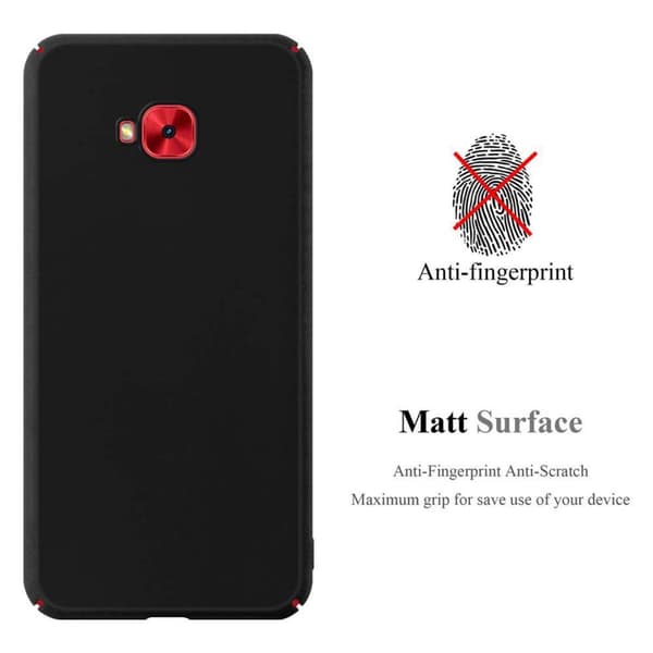 Asus ZenFone 4 Selfie PRO Suojakuori Hard Case Suojakotelo metallin näköinen suojus naarmuja ja iskuja vastaan