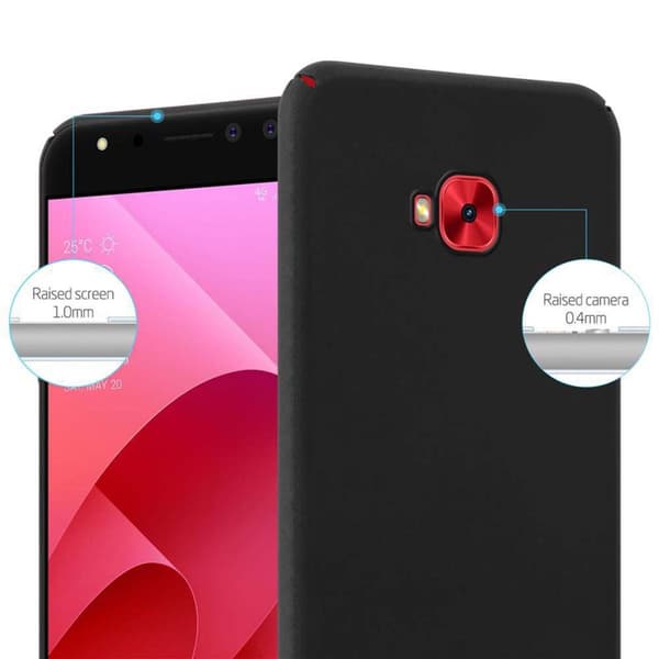 Asus ZenFone 4 Selfie PRO Suojakuori Hard Case Suojakotelo metallin näköinen suojus naarmuja ja iskuja vastaan