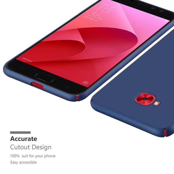 Asus ZenFone 4 Selfie PRO Suojakuori Hard Case Suojakotelo metallin näköinen suojus naarmuja ja iskuja vastaan
