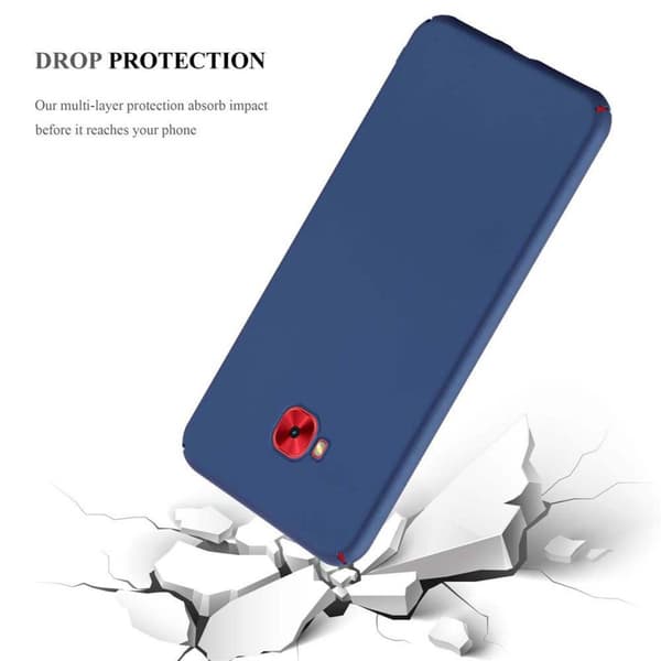 Asus ZenFone 4 Selfie PRO Suojakuori Hard Case Suojakotelo metallin näköinen suojus naarmuja ja iskuja vastaan