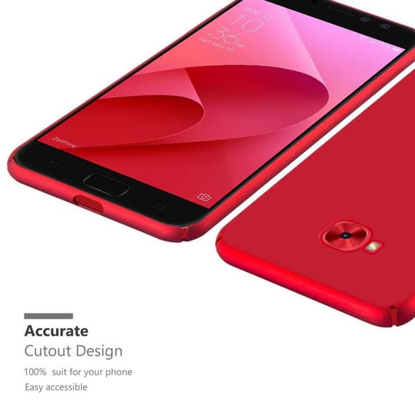 Asus ZenFone 4 Selfie PRO Suojakuori Hard Case Suojakotelo metallin näköinen suojus naarmuja ja iskuja vastaan