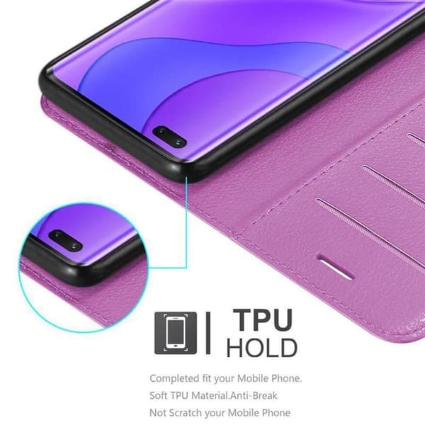 Huawei NOVA 7 PRO 5G Suojakotelo Lompakkokotelo Matkapuhelinkotelo Suojakuori jossa magneettisuljenta, jalusta-toiminto ja korttitasku