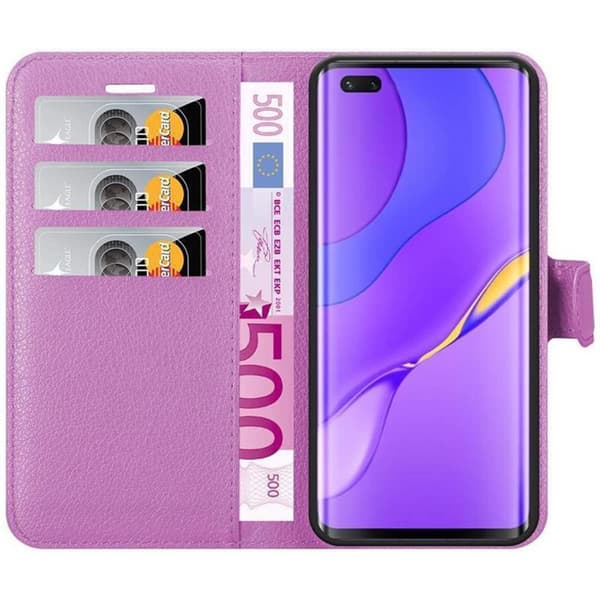 Huawei NOVA 7 PRO 5G Suojakotelo Lompakkokotelo Matkapuhelinkotelo Suojakuori jossa magneettisuljenta, jalusta-toiminto ja korttitasku