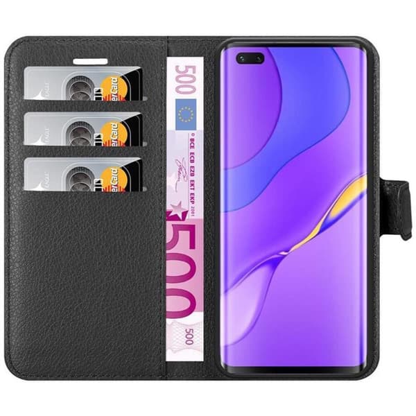 Huawei NOVA 7 PRO 5G Suojakotelo Lompakkokotelo Matkapuhelinkotelo Suojakuori jossa magneettisuljenta, jalusta-toiminto ja korttitasku