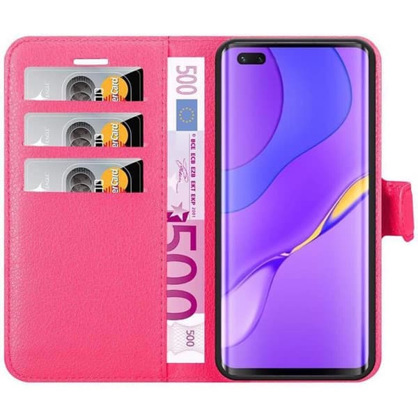 Huawei NOVA 7 PRO 5G Suojakotelo Lompakkokotelo Matkapuhelinkotelo Suojakuori jossa magneettisuljenta, jalusta-toiminto ja korttitasku