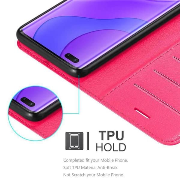 Huawei NOVA 7 PRO 5G Suojakotelo Lompakkokotelo Matkapuhelinkotelo Suojakuori jossa magneettisuljenta, jalusta-toiminto ja korttitasku