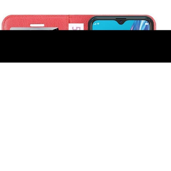 Deksel til Oppo A12 Lommebokdeksel med magnetisk lukking, stativfunksjon og kortlomme