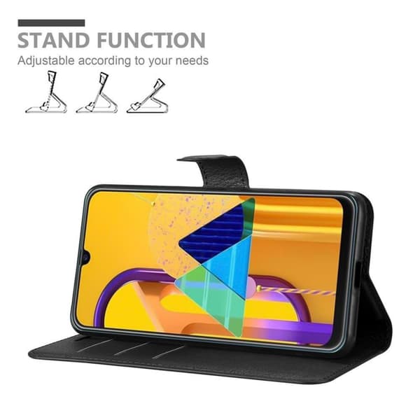 Samsung Galaxy M21 / M30s Plånboksfodral Fodral Skal Case med magnetisk stängning, ståfunktion och kortplats