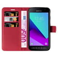 Miniatyrbilde 6 av 8: Deksel til Samsung Galaxy XCover 4 / XCover 4s Lommebokdeksel med magnetisk lukking, stativfunksjon og kortlomme