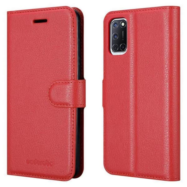 Oppo A52 Plånboksfodral Fodral Skal Case med magnetisk stängning, ståfunktion och kortplats