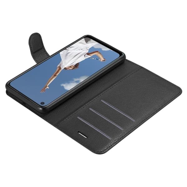 Deksel til Oppo A52 Lommebokdeksel med magnetisk lukking, stativfunksjon og kortlomme