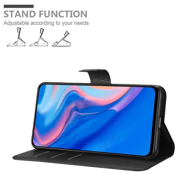 Deksel til Huawei P SMART Z / Y9 PRIME 2019 / Enjoy 10 PLUS Lommebokdeksel med magnetisk lukking, stativfunksjon og kortlomme
