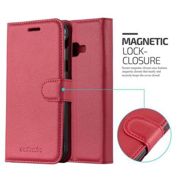 Deksel til Samsung Galaxy XCover 4 / XCover 4s Lommebokdeksel med magnetisk lukking, stativfunksjon og kortlomme