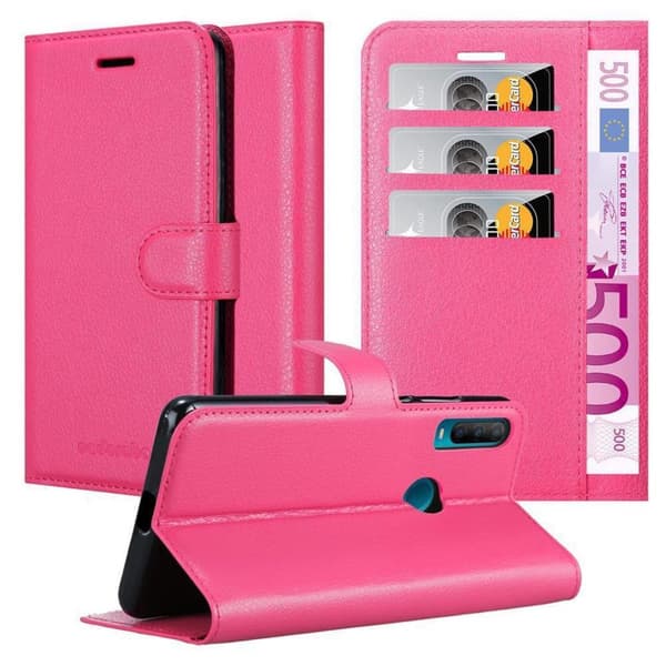Alcatel 1S 2020 Plånboksfodral Fodral Skal Case med magnetisk stängning, ståfunktion och kortplats