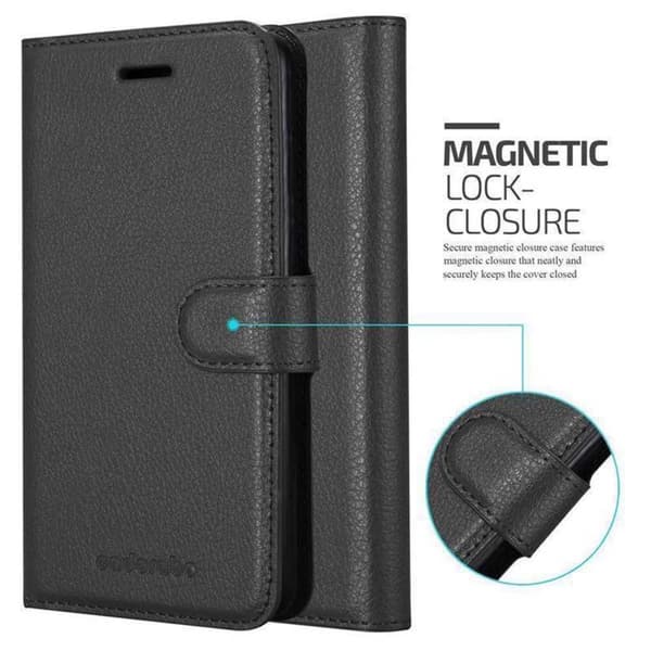 Samsung Galaxy J7 2018 Plånboksfodral Fodral Skal Case med magnetisk stängning, ståfunktion och kortplats