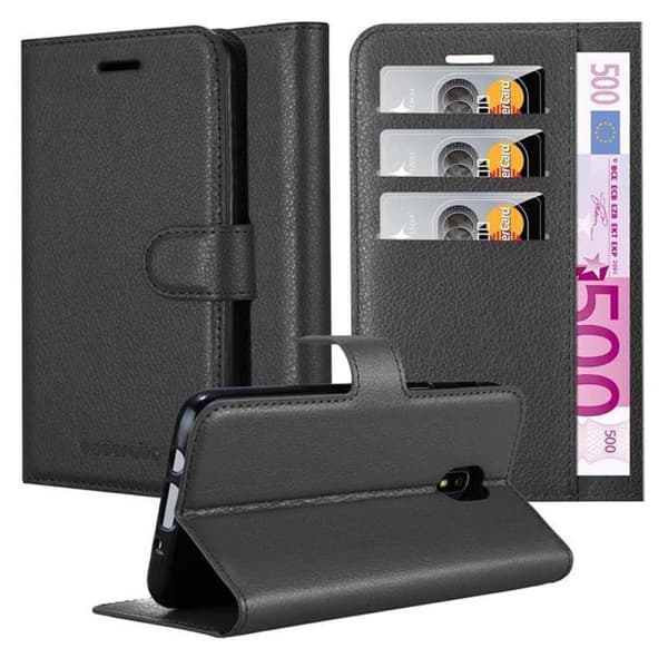 Samsung Galaxy J7 2018 Plånboksfodral Fodral Skal Case med magnetisk stängning, ståfunktion och kortplats