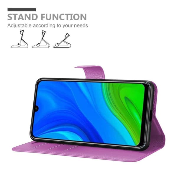 Huawei P SMART 2020 Plånboksfodral Fodral Skal Case med magnetisk stängning, ståfunktion och kortplats
