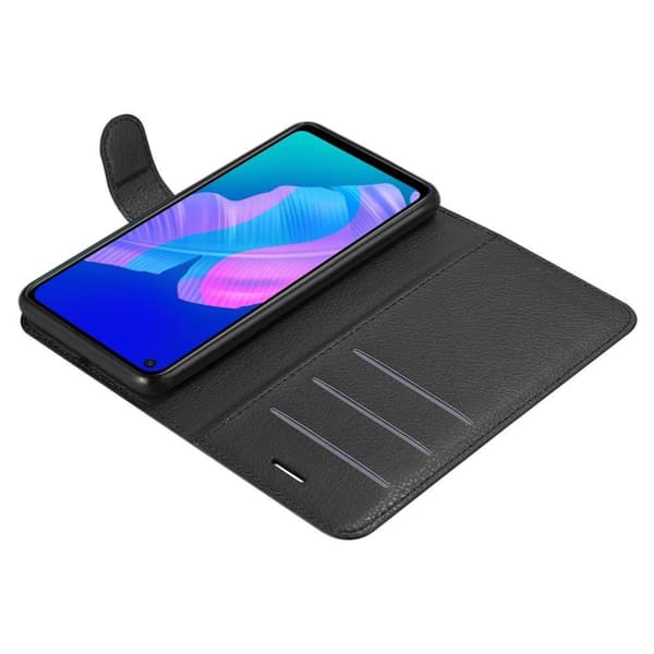 Huawei P40 LITE E Suojakotelo Lompakkokotelo Matkapuhelinkotelo Suojakuori jossa magneettisuljenta, jalusta-toiminto ja korttitasku