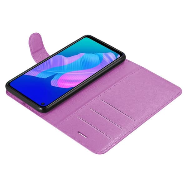 Huawei P40 LITE E Suojakotelo Lompakkokotelo Matkapuhelinkotelo Suojakuori jossa magneettisuljenta, jalusta-toiminto ja korttitasku