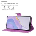 Miniatyrbild 3 av 8: Huawei NOVA 7 5G Plånboksfodral Fodral Skal Case med magnetisk stängning, ståfunktion och kortplats