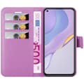 Miniatyrbild 6 av 8: Huawei NOVA 7 5G Plånboksfodral Fodral Skal Case med magnetisk stängning, ståfunktion och kortplats