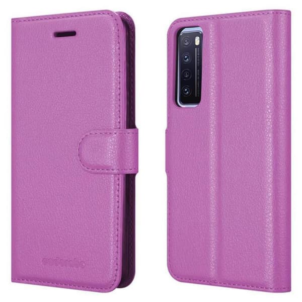 Huawei NOVA 7 5G Suojakotelo Lompakkokotelo Matkapuhelinkotelo Suojakuori jossa magneettisuljenta, jalusta-toiminto ja korttitasku