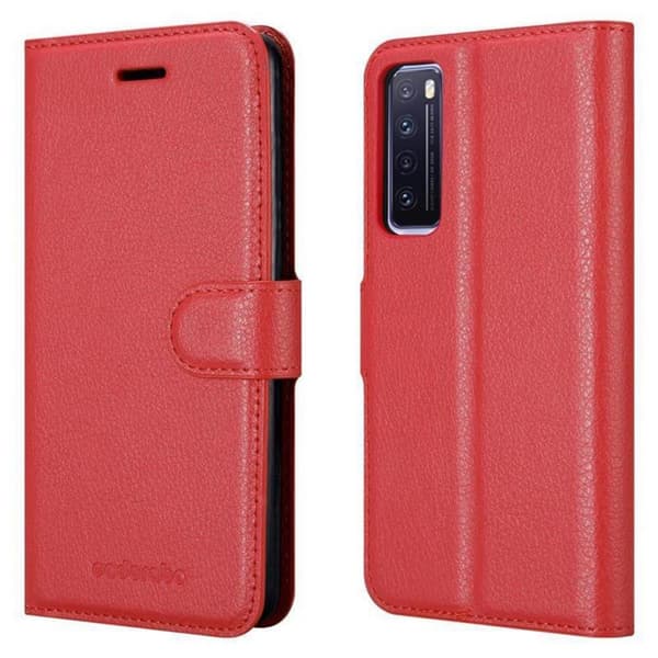 Huawei NOVA 7 5G Plånboksfodral Fodral Skal Case med magnetisk stängning, ståfunktion och kortplats