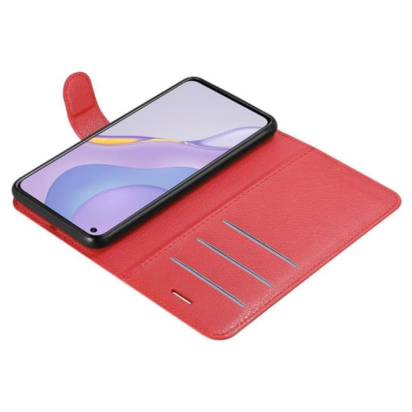 Huawei NOVA 7 5G Suojakotelo Lompakkokotelo Matkapuhelinkotelo Suojakuori jossa magneettisuljenta, jalusta-toiminto ja korttitasku