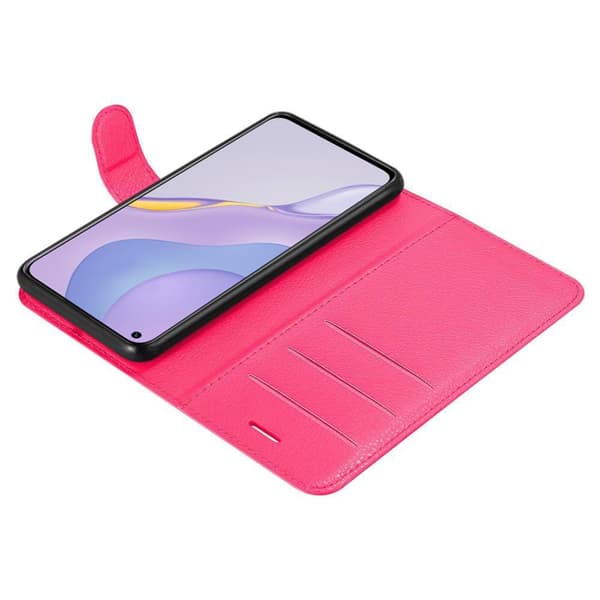 Huawei NOVA 7 5G Suojakotelo Lompakkokotelo Matkapuhelinkotelo Suojakuori jossa magneettisuljenta, jalusta-toiminto ja korttitasku