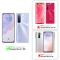 Miniatyrbild 2 av 8: Huawei NOVA 7 5G Plånboksfodral Fodral Skal Case med magnetisk stängning, ståfunktion och kortplats