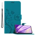 Miniatyrbild 1 av 2: Samsung Galaxy A8s Skal Fodral i blomdesign Mobilskydd Case Cover med magnetisk stängning, ståfunktion och kortplatser