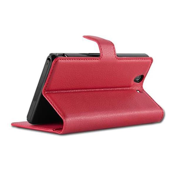 Sony Xperia Z Plånboksfodral Fodral Skal Case med magnetisk stängning, ståfunktion och kortplats