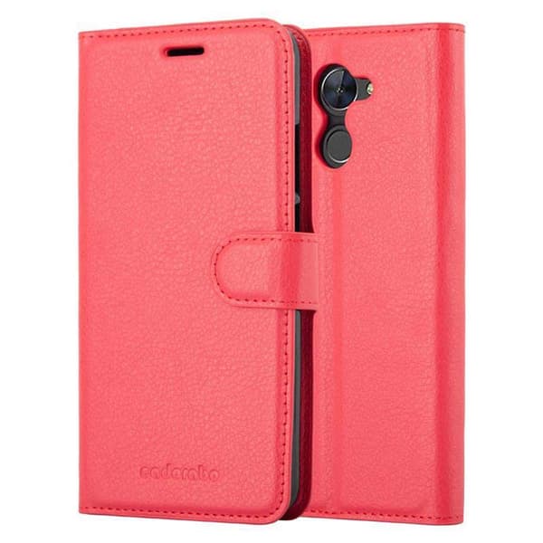 Huawei Enjoy 7 PLUS Suojakotelo Lompakkokotelo Matkapuhelinkotelo Suojakuori jossa magneettisuljenta, jalusta-toiminto ja korttitasku