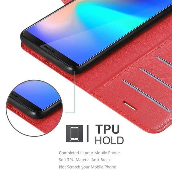 Cubot J3 PRO Plånboksfodral Fodral Skal Case med magnetisk stängning, ståfunktion och kortplats
