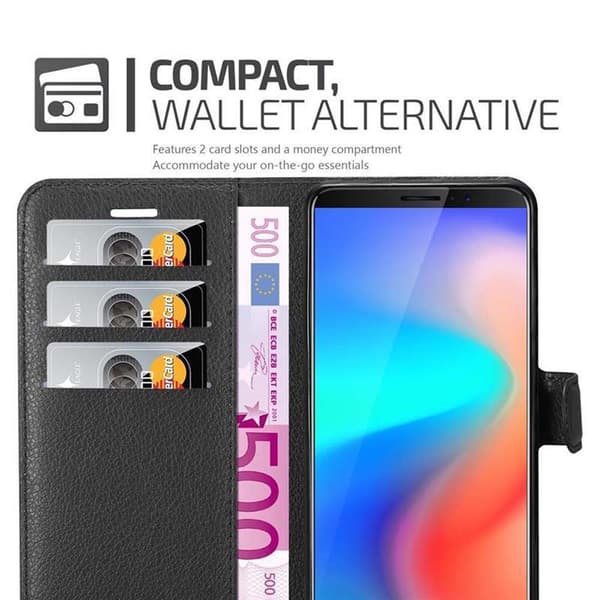 Cubot J3 PRO Plånboksfodral Fodral Skal Case med magnetisk stängning, ståfunktion och kortplats