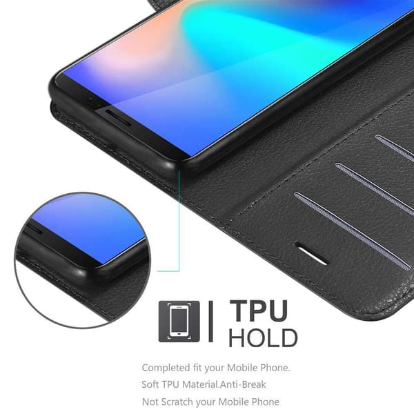 Cubot J3 PRO Plånboksfodral Fodral Skal Case med magnetisk stängning, ståfunktion och kortplats