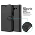 Miniatyrbilde 4 av 6: Deksel til Samsung Galaxy J3 2017 US Version Lommebokdeksel med magnetisk lukking, stativfunksjon og kortlomme