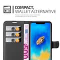 Pikkukuva 6 / 6: Huawei MATE 20 PRO Suojakotelo Lompakkokotelo Matkapuhelinkotelo Suojakuori jossa magneettisuljenta, jalusta-toiminto ja korttitasku