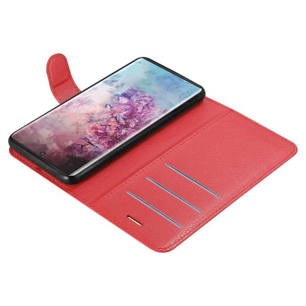 Samsung Galaxy NOTE 10 PLUS Suojakotelo Lompakkokotelo Matkapuhelinkotelo Suojakuori jossa magneettisuljenta, jalusta-toiminto ja korttitasku