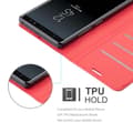 Miniatyrbilde 3 av 5: Deksel til Samsung Galaxy NOTE 8 Lommebokdeksel med magnetisk lukking, stativfunksjon og kortlomme