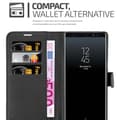Miniatyrbilde 4 av 5: Deksel til Samsung Galaxy NOTE 8 Lommebokdeksel med magnetisk lukking, stativfunksjon og kortlomme